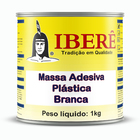 Massa Adesiva Plástica Branca Iberê 1Kg