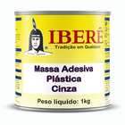 Massa Adesiva Plástica Cinza Iberê 1Kg