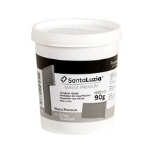 Massa Premium Cinza Titanium Com 90g Santa Luzia