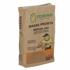 Argamassa Massa Pronta Interno e Externo Cinza 50kg Grupo Tomino