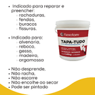 Massa Reparadora P/ Trincas E Fissuras Flexotom Tapa-Tudo 1,4