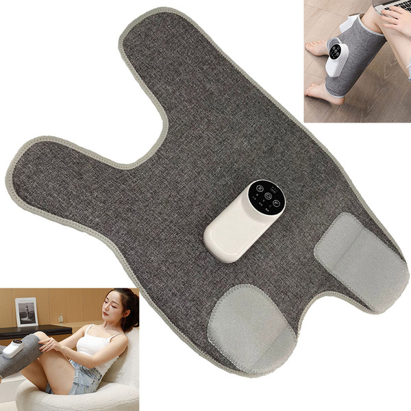 Massageador Compressao Pes Perna Panturrilha 3 Modos Aquecime