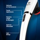 Massageador Elétrico Body Therapy Com Aquecimento 127v Relaxm