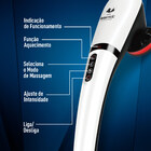 Massageador Eletrico Body Therapy Com Aquecimento 220v Relaxm
