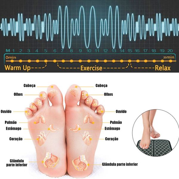 Massageador muscular de pernas clearance