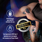 Massageador Elétrico Pistola Mini Deep Therapy Cinza Relaxmed