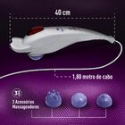 Massageador Elétrico Profissional Hammer Original 220v Cinza