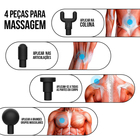 Massageador Elétrico Relaxamento Muscular Facial Físico Fitne