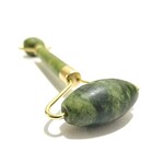 Massageador Facial Pedra Jade Massoterapia Rolo Anti Estresse