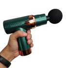 Massageador Portatil Sem Fio 6 Modos 4 Pontas Massagem Relaxa