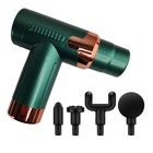 Massageador Portatil Sem Fio 6 Modos 4 Pontas Massagem Relaxa