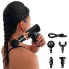 Massageador Sem Fio Portatil 6 Modos 4 Pontas Anti Estresse A