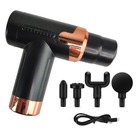 Massageador Sem Fio Portatil 6 Modos 4 Pontas Anti Estresse A