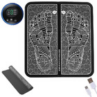 Massageador Tapete Eletrico Pes Perna Corpo Alivia Estresse C