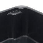 Masseira Plástica 40L Preta Vonder