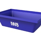 Masseira Plástica Multiuso 20x51x62cm 50 Litros