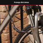 Master Lock Cabo Bloqueio Bicicleta Com Combinação  Preto 814