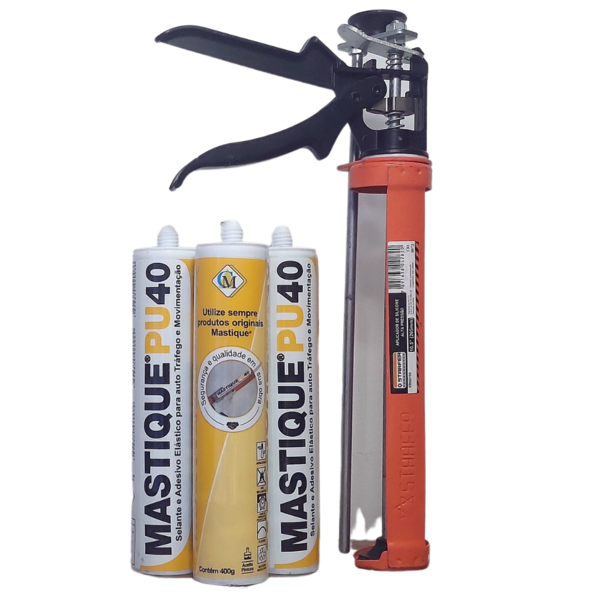 Mastique® Pu 40 Original (kit 3 Tubos + Aplicador)