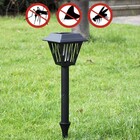 Mata Mosquito Solar Luminaria Eletrico Espeto Balizador 2 Fun