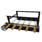 Max Grill 5 Espetos Preto 127v