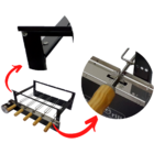 Max Grill 5 Espetos Preto 127v