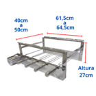 Max Grill Giratória Inox Para 5 Espetos Para Churrasqueira Pr