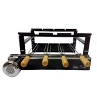 Max Grill Giratória Preto Para 4 Espetos Para Churrasqueira P