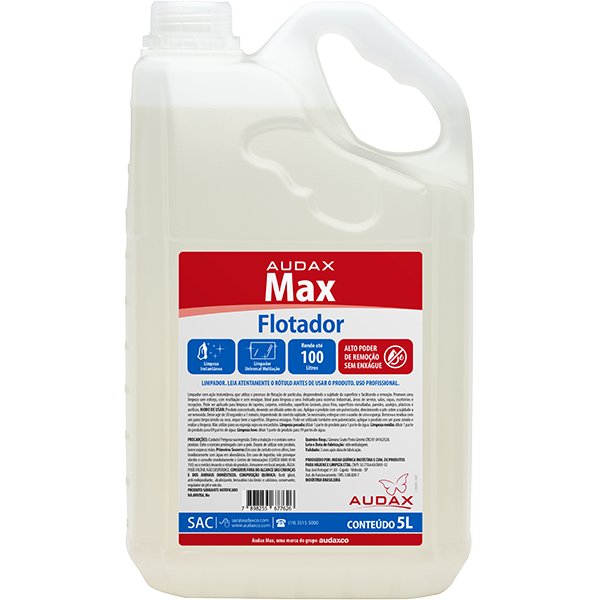 Max Limpador Flotador  - 5 Litros - Audax