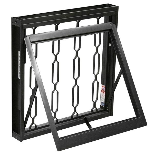 Maxim-ar de Aço 60x60x8cm Natural Silenfort Sasazaki