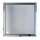 Maxim-ar De Alumínio 1°seção Abertura De 45° Vidro Mini Borea