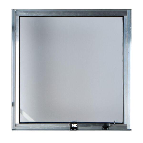 Maxim-ar De Alumínio 1°seção Abertura De 45° Vidro Mini Borea