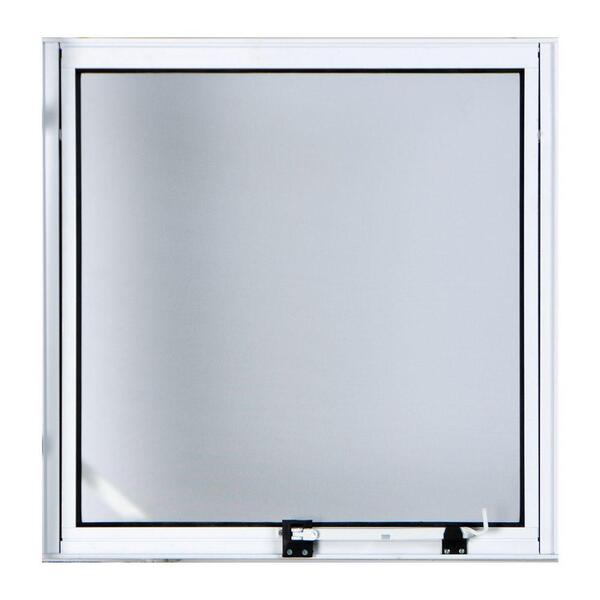 Maxim-ar De Alumínio 1°seção Abertura De 45° Vidro Mini Borea