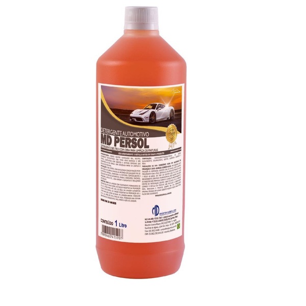 Md Persol - Shampoo Automotivo Neutro Com Cera - Md - 1 Litro