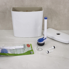 Mecanismo de Saída Universal para Caixa Acoplada com Vedador PVC e Parafusos Equation