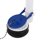 Mecanismo de Saída Universal para Caixa Acoplada com Vedador PVC e Parafusos Equation