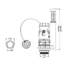 Mecanismo De Saída Para Caixas Acopladas Simplificado Dual Fl