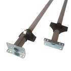 Mecanismo Retrátil Sofá 85cm Avião Plástico Tubo 3/4 Com Trav