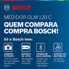 Medidor a Laser GLM 120 C Bosch