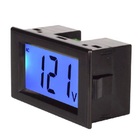 Medidor Amperímetro Voltimetro De Painel Ac Preto D85-120 P