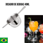 Medidor De Bebidas De Inox Gin Whisky Dose 40ml Premium