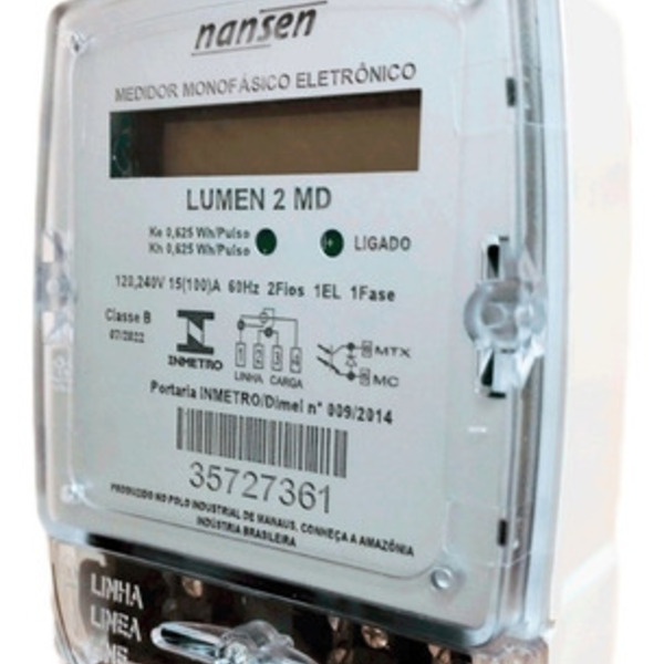 o.nemsan_ページ Medidor De Energia Monofásico 2fios Nansen Lumen 2 Md (f+n