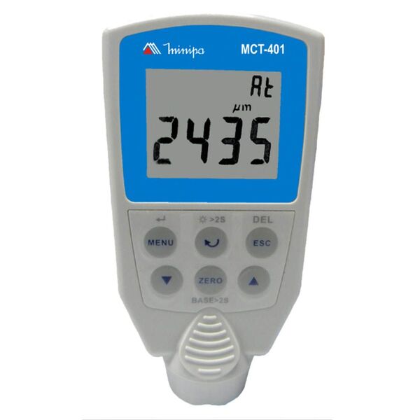 Medidor De Espessura De Camada Minipa Mct-401