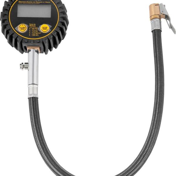 Medidor Digital De Pressão Para Pneus Cd 150 Vonder