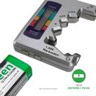 Medidor Testador De Pilha Bateria Mostrador Lcd Digital