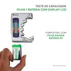Medidor Testador De Pilha Bateria Mostrador Lcd Digital