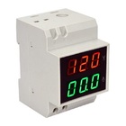 Medidor Voltimetro / Amperimetro Trilho Din D52-2042