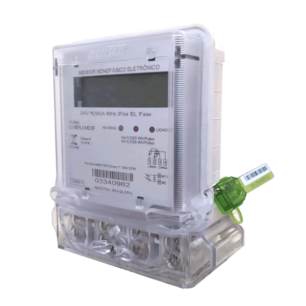 Medidores Consumo De Energia Nansen - Mono 3Fios 1 Elemento -