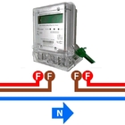 Medidores Consumo De Energia Nansen - Mono 3Fios 1 Elemento -