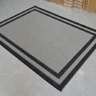 Mega Tapete Quadrado Natural Look Moldura B 215x215 Cm