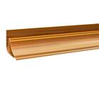 Meia Cana Pvc 8mmx38mmx3,00m 5 Un Azn